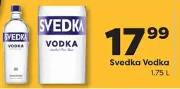 Weis Markets Svedka Vodka offer