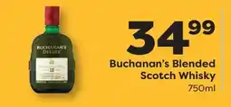 Weis Markets Buchanan's Blended Scotch Whisky offer