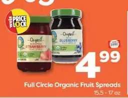 Weis Markets Full Circle Organic Fruit Spreads offer