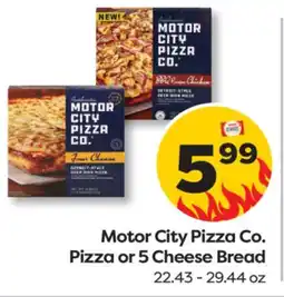 Weis Markets Motor City Pizza Co. Pizza or 5 Cheese Bread offer