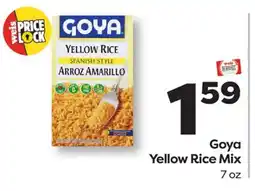 Weis Markets Goya Yellow Rice Mix offer