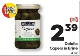 Weis Markets Delallo Capers in Brine offer