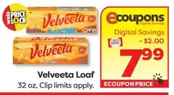 Weis Markets Velveeta Loaf offer
