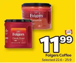 Weis Markets Folgers Coffee offer