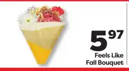 Weis Markets Feels Like Fall Bouquet offer