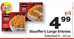 Weis Markets Stouffer's Large Entrees offer