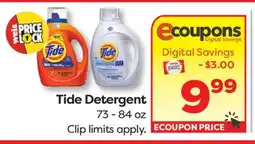 Weis Markets Tide Detergent offer
