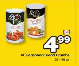 Weis Markets 4C Seasoned Bread Crumbs offer