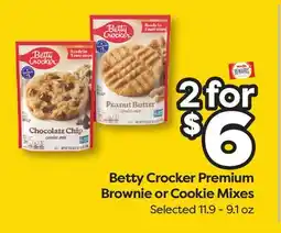 Weis Markets Betty Crocker Premium Brownie or Cookie Mixes offer