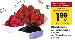 ACME Blackberries or Raspberries or Strawberries offer