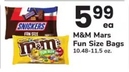 ACME M&Ms Mars Fun Size Bags offer