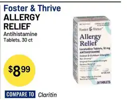 Health Mart Foster & Thrive ALLERGY RELIEF offer