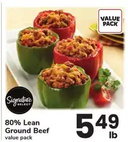 ACME 80% Lean Ground Beef offer