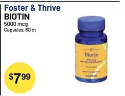 Health Mart Foster & Thrive BIOTIN offer