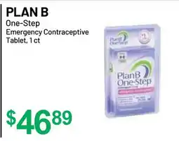 Health Mart PLAN B One-Step Emergency Contraceptive Tablet offer