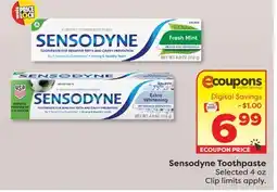 Weis Markets Sensodyne Toothpaste offer