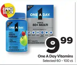 Weis Markets One A Day Vitamins offer