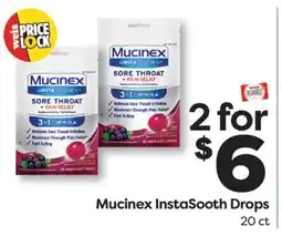 Weis Markets Mucinex InstaSooth Drops offer