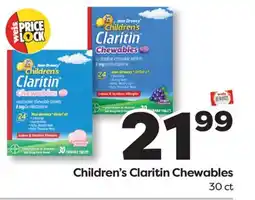 Weis Markets Children's Claritin Chewables offer