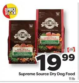 Weis Markets Supreme Source Dry Dog Food offer