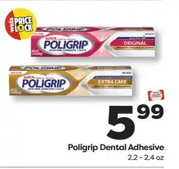 Weis Markets Poligrip Dental Adhesive offer