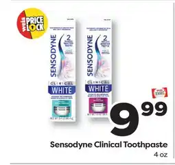 Weis Markets Sensodyne Clinical Toothpaste offer