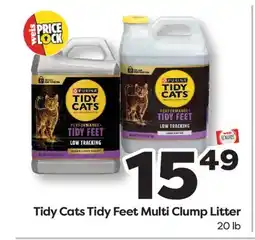 Weis Markets Tidy Cats Tidy Feet Multi Clump Litter offer