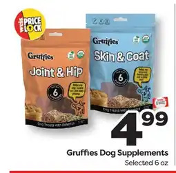 Weis Markets Gruffies Dog Supplements offer