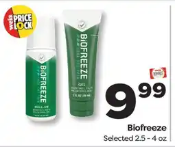 Weis Markets Biofreeze offer