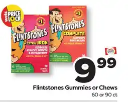 Weis Markets Flintstones Gummies or Chews offer