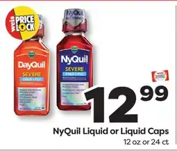 Weis Markets NyQuil Liquid or Liquid Caps offer