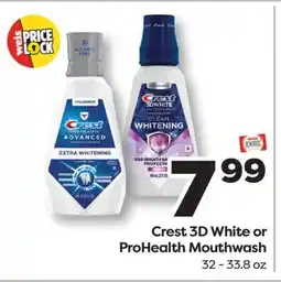 Weis Markets Crest 3D White or ProHealth Mouthwash offer