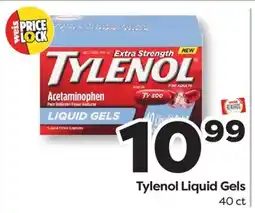 Weis Markets Tylenol Liquid Gels offer