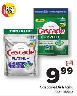 Weis Markets Cascade Dish Tabs offer
