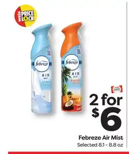 Weis Markets Febreze Air Mist offer