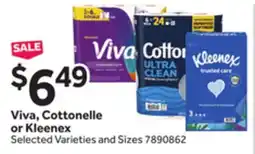 Stop&Shop Viva, Cottonelle or Kleenex offer