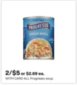 CVS ALL Progresso soup offer
