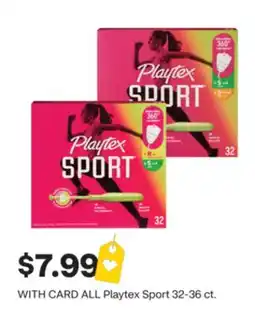 CVS ALL Playtex Sport 32-36 ct offer