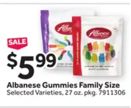Stop&Shop Albanese Gummies Family Size offer