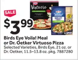 Stop&Shop Birds Eye Voila! Meal or Dr. Oetker Virtuoso Pizza offer
