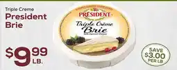 DeCicco & Sons Triple Crème President Brie offer