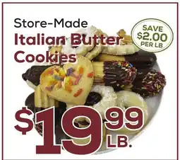 DeCicco & Sons Store-Made Italian Butter Cookies offer