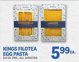Kings Food Markets KINGS FILOTEA EGG PASTA offer