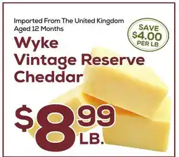 DeCicco & Sons Wyke Vintage Reserve Cheddar offer