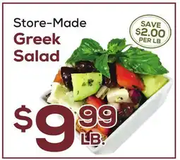 DeCicco & Sons Store-Made Greek Salad offer