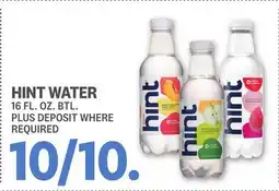 Kings Food Markets HINT WATER offer