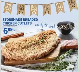 Kings Food Markets STOREMADE BREADED CHICKEN CUTLETS offer