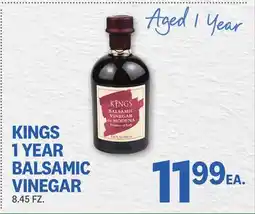 Kings Food Markets KINGS 1 YEAR BALSAMIC VINEGAR offer