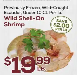 DeCicco & Sons Wild Shell-On Shrimp offer