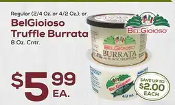 DeCicco & Sons BelGioioso Truffle Burrata offer